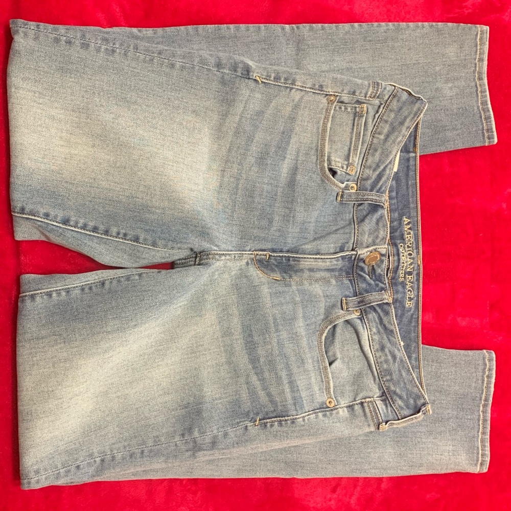 Light blue jeans